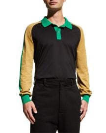 Marni Menx27s Colorblock Polo Shirt at Neiman Marcus