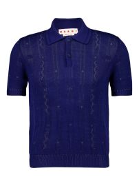Marni Openwork Polo Shirt at Farfetch