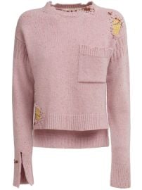 Marni Rip Repair Wool Sweater at Farfetch