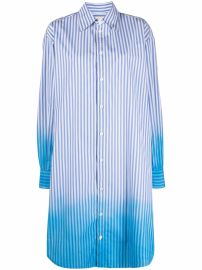 Marni long-sleeve Striped Shirtdress - at Farfetch