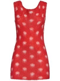 Marni polka-dot Intarsia Sleeveless Jumper - at Farfetch