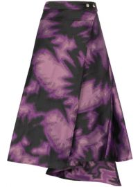 Marques Almeida tie-dye Wrap Skirt  - Farfetch at Farfetch