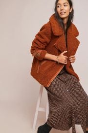 Marrakech Sherpa Jacket at Anthropologie