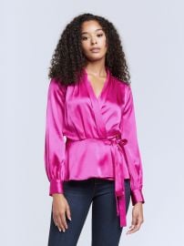 Marsden Wrap Blouse at L'Agence