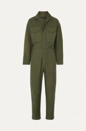 Marta cotton-canvas jumpsuit at Net A Porter