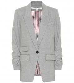 Martel herringbone blazer at Mytheresa