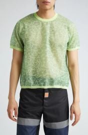 Martine Rose Granny Flower Jacquard T Shirt at Nordstrom