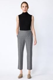 Martine Trouser in Italian Windowpane KAL RIEMAN at Kal Rieman