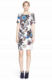 Mary Katrantzou  Cameron  Print Silk Crepe Dress at Nordstrom