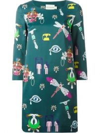 Mary Katrantzou and39symbolsand39 Shift Dress - Boutique Mantovani at Farfetch