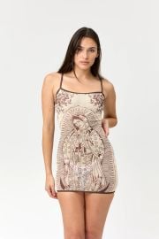 Mary Mesh Cover Up Dress at Ed Hardy