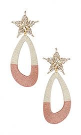 Maryjane Claverol Desideria Earrings in Silver  amp  Pink from Revolve com at Revolve