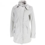 Mary's white jacket at Geox