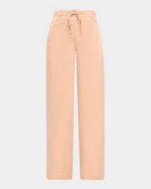 Mason Wide-Leg Drawstring Pants at Neiman Marcus