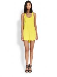 Mason by Michelle Mason - Cutout-Side Racerback Dress at Saks Fifth Avenue