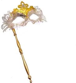 Masquerade Mask for Women/Men Fancy Party Face Mask Venetian Mask for Prom Ball Halloween Mardi Gras at Amazon