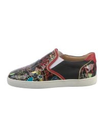 Masteralta Graffiti Slip On Shoes at The Real Real