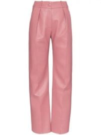 Mat  riel straight-leg Trousers - Farfetch at Farfetch