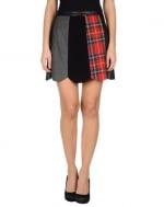 Matchwork skirt by Moschino at Yoox