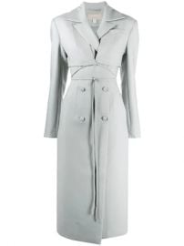 Materiel tie-waist Longline Coat - Farfetch at Farfetch