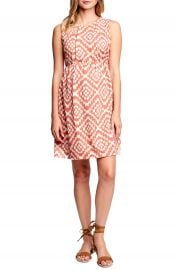 Wornontv Dylan S Printed Mock Neck Maternity Dress On Today