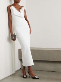 Maticevski Requiem Strapless Faille Gown at Net a Porter