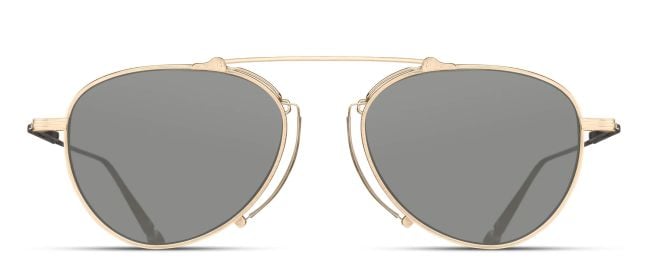 Matsuda Official M3130 Aviator Sunglasses - Hand Made in Japan at Matsuda