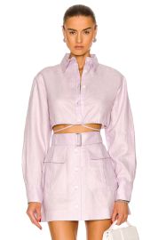 Matthew Bruch Cropped Button Down Shirt at Forward