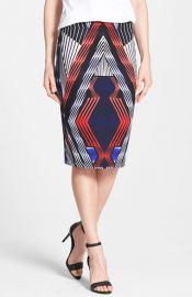 Matty M Print Pencil Skirt at Nordstrom