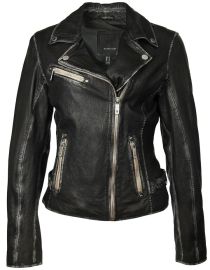 Mauritius Sofia Leather Jacket at Wolf and Badger