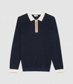 WornOnTV: Justin’s navy collared sweater on E! News Daily Pop | Justin ...