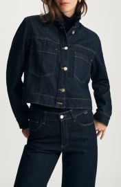 Mavi Jeans Tanya Crop Stretch Denim Jacket at Nordstrom