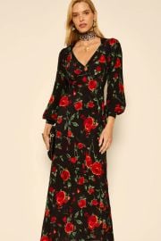 Mavis Silk Midi Dress at Rixo