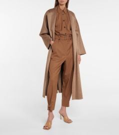 Max Mara - Dakar belted wool jumpsuit at Mytheresa