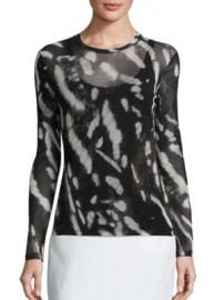 Max Mara - Helga Printed Top at Saks Fifth Avenue