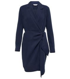 WornOnTV: Nikki’s navy blue wrap dress on The Young and the Restless ...