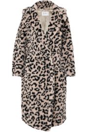 Max Mara - Oversized leopard-print faux fur coat at Net A Porter