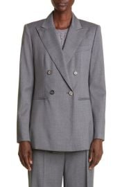 Max Mara Abissi Double Breasted Wool Jacket at Nordstrom