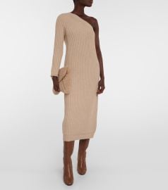 Max Mara Capsula Wool and Cashmere Midi Dress at Mytheresa