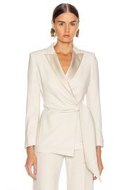 Max Mara Lambro Jacket in Ivory   FWRD at Forward