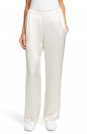 Max Mara Leisure Mach Hammered Satin Pants   Nordstrom at Nordstrom