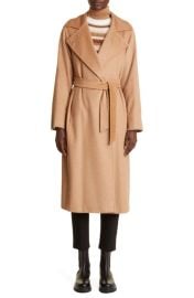 Max Mara Manuela Icon belted camel hair coat at Nordstrom