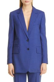 Max Mara Rapido Stretch Wool Blazer at Nordstrom