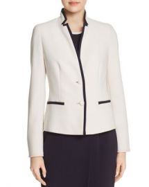 Max Mara Robert Piped Two-Button Blazer Women - Bloomingdale s at Bloomingdales