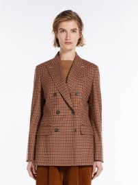 Max Mara Saxony wool and cashmere blazer at Max Mara