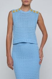 Max Sleeveless Pointelle Top at Nordstrom