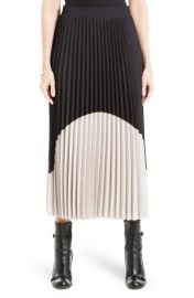 Max Studio Colorblock Pleated Skirt at Nordstrom Rack