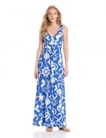 Maxi dress wit the same print at Amazon