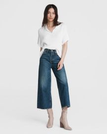 Maya High-rise Wide Leg - Clover  Apparel Jeans at Rag & Bone