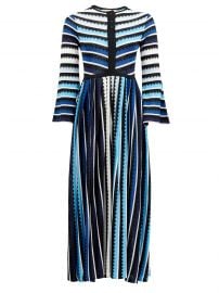 Maya striped midi dress at Matches